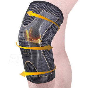 Genouillères de conception basique en matériau léger avec rembourrage doux et style de port facile - Product Image 4