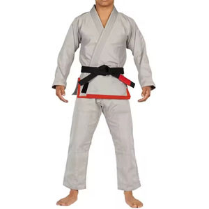 Uniforme de Karate de Alta Calidad para Adultos, 100% Algodón, Secado Rápido, Logotipo Frontal, Conjuntos de Entrenamiento de Artes Marciales Unisex - Product Image 1