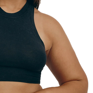 Soutien-gorge de sport pour femme, style simple, avec respirabilité et maintien maximum, panneau en maille, vente en gros, fabriqué au Pakistan - Product Image 6