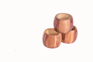 Dinner <b>Table</b> Decoration Napkin Ring Wooden Design Napkin Ring Customized Tissue Holder Natural Finishing Napkin Ring - Product Image 6