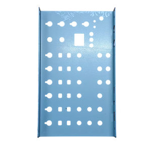 Soporte recubierto de polvo de fabricación de chapa personalizada para solución de equipo de gabinete eléctrico de montaje de panel de control - Product Image 4