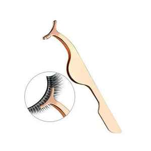 Pinzas profesionales de acero inoxidable para cejas, punta suave, aplicación de pestañas postizas individuales, herramientas de extensión de pestañas, peine - Product Image 6