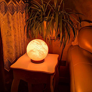 Meilleure lampe au sel rose de l'Himalaya prix d'usine élégant à la mode décor divin technique sculptée exportateur et grossiste exceptionnels - Product Image 6