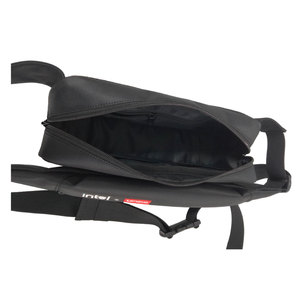 Riñonera negra de buena calidad a la moda duradera 2024 para mujer riñonera con logotipo personalizado hecho en Vietnam - Product Image 3