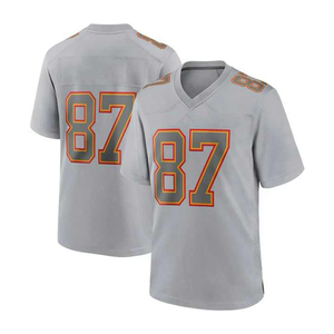 Maillot de football vente en gros OEM impression mode maillot de football américain logo personnalisé maillot de football américain unisexe pour homme vente - Product Image 4