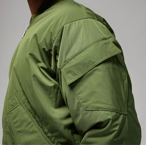 Chaqueta de Invierno para Hombre de Alta Calidad, Estilo Bomber, Cuello Alto, Cierre de Cremallera, Nailon Transpirable, Diseño de Lujo, Tallas Grandes - Product Image 6