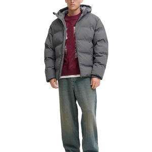 เสื้อแจ็คเก็ตพัฟเฟอร์บุขนสำหรับผู้ชาย เสื้อโค้ทกันน้ำ แฟชั่นสตรีทแวร์ บุหนา พับเก็บได้ ปรับแต่งได้ พร้อมระบบทำความร้อน - Product Image 6