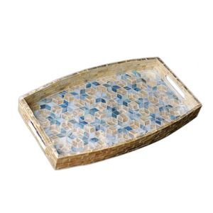 <b>High</b> Quality Handmade MOP Inlay Serving Trays Vietnam Customized Size Logo Variety Design Ramadan <b>Table</b> Decoration <b>Kitchen</b> - Product Image 1