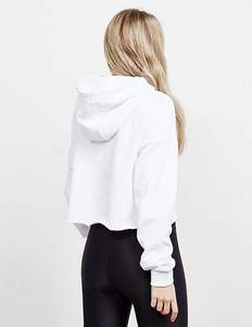 Sweat-shirts à capuche en gros pour femmes, 350 g, surdimensionnés, logo personnalisé, sweat-shirt à capuche en molleton pour femmes - Product Image 2