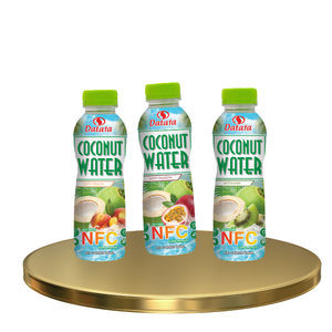 Botella NFC para bebidas de coco del fabricante vietnamita, caja de cartón con sabor a agua y jugo OEM - Product Image 1
