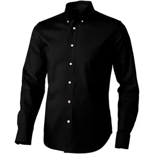 Camicia Oxford Classica da Uomo Vaillant a Maniche Lunghe con Colletto Rovesciato, Tinta Unita, Promozionale - Product Image 2