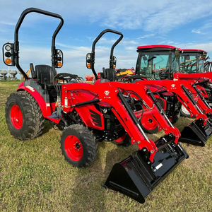 Mini Tractor Agrícola TYM T25 a Precio Económico, Tractor de Ruedas con Cargador, 24HP, 4x4, en Venta - Product Image 1
