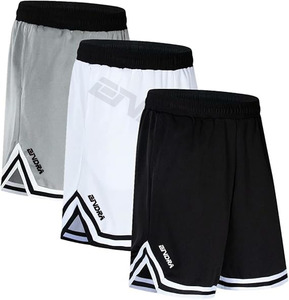 Shorts de basketball classiques respirants imprimés pour joueurs de streetball, logo personnalisé, cadeau amusant pour les amateurs de basketball - Product Image 1