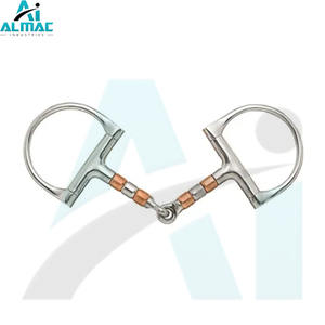 ALMAC Durable Horse Bit D en forma de Junta Única para uso diario en escuelas de equitación Instalaciones de entrenamiento Práctica ecuestre - Product Image 1