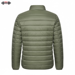 Factory Price Comfortable <b>Canvas</b> Puffer <b>Jacket</b> Men 2025 Autumn Collection Casual Breathable - Product Image 2