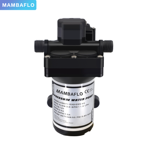 Mambaflo Série 42 Pompe à eau RV Pompe de surpression domestique 24V DC 18.9LPM/5.0GPM 55PSI Pompe à membrane - Product Image 1