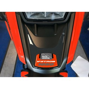 Kit completo di adesivi 3D per moto arancioni compatibili con Suzuki V-Strom 1050 - Product Image 3