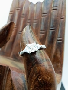 Men's Luxury 10K 18K Gold Hip Hop Trend Ring for GIA Certified Full VVS Natural Rounded Baguette Princess Cut for Weddings - Product Image 5