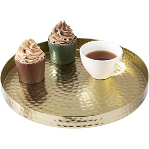 Plateau de service rectangulaire élégant et durable en aluminium blanc, multifonctionnel, personnalisable et stylé, idéal pour le Ramadan et les mariages. - Product Image 3