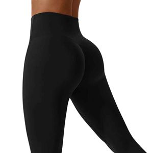 Leggings de botín para mujer para Fitness y ropa de gimnasio que ofrece silueta elegante y atractivo de estilo urbano - Product Image 2