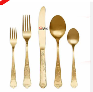 high standard silver finished metal stainless steel cutlery with designer <strong>handle</strong> for hotel restaurant and bar - Product Image 5