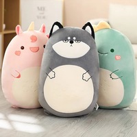 Halloween Noël Enfants Jouet Cadeau Mignon Personnalisé Doux Animal En Peluche Fruit Squish Jouet En Peluche Oreiller Bébé Lit De Couchage Jouet