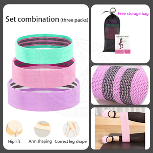 Hot Selling Premium Quality <strong>Home</strong> Workout Training Bands for Women Non-Slip Booty Bands Trending <strong>Beginner</strong> <strong>Exercise</strong> Bands - Product Image 2