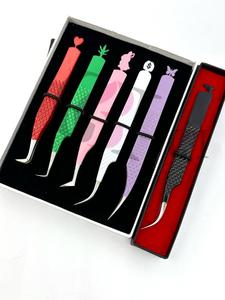 Pince à épiler d'extension de cils de styles différents de haute qualité avec différents styles de dos - Product Image 4