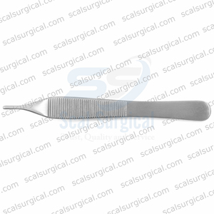 Pinzas para Tejidos Adson, 2×3 Dientes, Instrumento Quirúrgico de Precisión, Acero Inoxidable de Grado Médico - Product Image 6