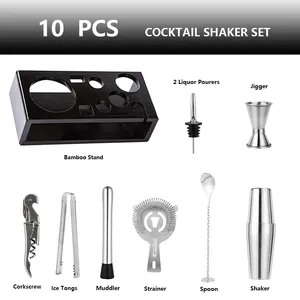 Juego de barras de acero inoxidable en oro pulido acabado con diseño vintage perfecto para el hogar, artículos de hotel y accesorios de vajilla - Product Image 6