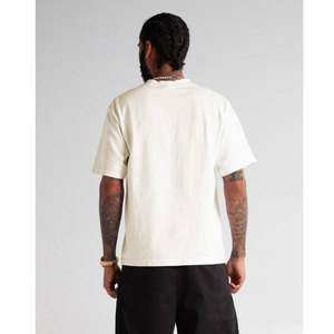 Shaka Wear T-shirt uni basique à manches courtes pour homme max-poids-cropped-t-shirt pour homme 100% coton Streetwear tee logo personnalisé - Product Image 6