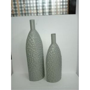 Jarrón Decorativo de Lujo en Rosa Mate con Acabado Glaseado, de 3 Niveles, con Burbujas, para Flores, Estilo Moderno, para Diseño de Interiores Escandinavo - Product Image 6