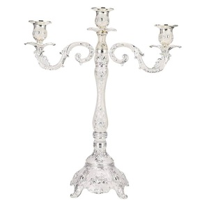 Candélabre en fer noir en métal de qualité supérieure pour l'église décorative en aluminium pour la vente en gros disponible à un prix très raisonnable - Product Image 2