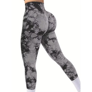 Leggings Deportivos de Cintura Alta para Mujer, Compresión, Spandex/Nailon, Ecológicos, Ligeros, Secado Rápido, Transpirables - Product Image 6