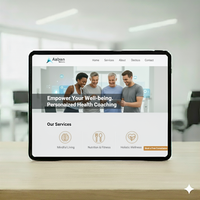 Health Coach y Wellness Dynamic Website Design Services-Professional Web Experts MAC Compatible en stock Aaban Solutions