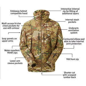 Vestes tactiques pour hommes les plus vendues conception personnalisée veste de qualité supérieure pour homme vestes d'hiver pas cher du Pakistan - Product Image 6