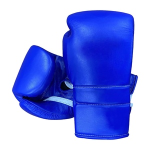 Gants de boxe à lacets pour MMA Muay thaï, de marque privée, énorme, styliste, boucle et crochet, pour la boxe, - Product Image 1