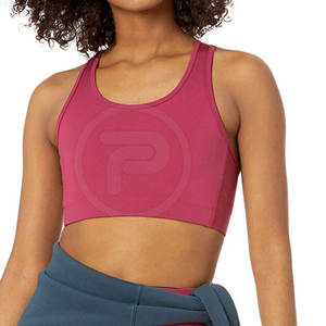 Sujetador deportivo de alto soporte para mujer Comodidad durante el ejercicio y actividades deportivas Sujetador deportivo - Product Image 4