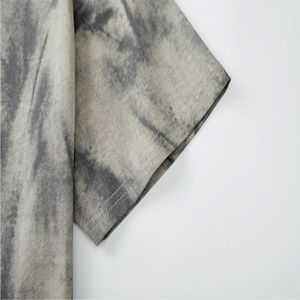 เสื้อยืดผ้าคอตตอนเนื้อนุ่มยืดหยุ่นสบายคอตั้งทรงหลวมไซส์ใหญ่210ก. 29สีสำหรับฤดูร้อน - Product Image 4