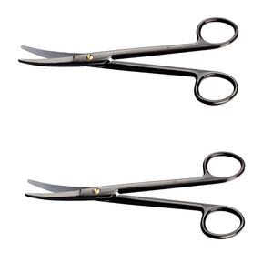 Tijeras quirúrgicas reutilizables para enfermería, instrumento Dental de acero inoxidable, tijeras de operación OEM, el mejor precio - Product Image 2