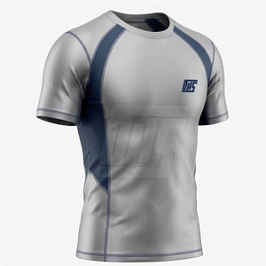 Trendy <b>Men</b> Performance Compression T-<b>Shirts</b> Short Sleeve <b>Stretch</b> Fitness Workout Top Breathable Running Training Sportswear - Product Image 4