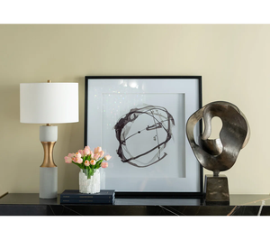 ประติมากรรมตกแต่งบ้านและงานอีเว้นท์ ราคาดีที่สุด โต๊ะอะลูมิเนียมสำหรับตกแต่งภายใน สีดำ - Product Image 5