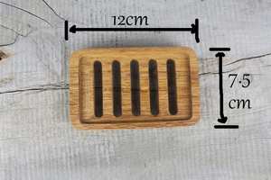 Natural Wooden Soap Dish Holder Soap Tray for Bathroom and Restaurant Washroom Wooden Bathroom Soap Durable Made in Vietnam - Product Image 2