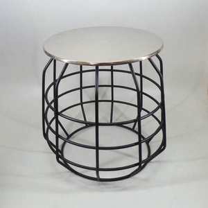 Mesa de centro de hierro moderna mesa de centro elegante ecológica para decoración de sala de estar y salón al por mayor para Diwali - Product Image 5