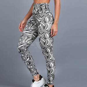 <b>Women</b> <b>Winter</b> Casual Gym <b>Leggings</b> High Waist Breathable Eco-Friendly Quick Dry Stretch Fabric Yoga Fitness Running Workout - Product Image 4