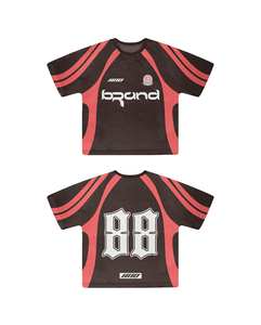 Diseño de logotipo personalizado Impreso Causal regular Equipado Ropa de hombre Venta completa Camisetas serigrafiadas de alta calidad para hombres - Product Image 2