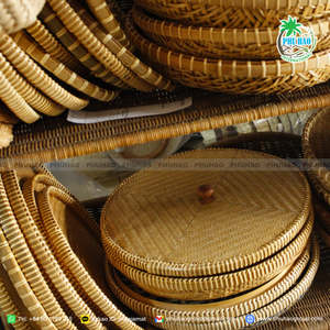 ถาดหวายสำหรับผลิตภัณฑ์ชั้นนำ: วิธีที่เป็นธรรมชาติและสง่างามในการเสิร์ฟอาหารจัดแสดงของตกแต่งหรือจัดระเบียบสิ่งของจำเป็นของคุณ - Product Image 2