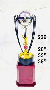 ถ้วยโลหะสีเงินถ้วยรางวัลคริกเก็ตทำจากโลหะสีทองแบบยุโรปพร้อมส่งถ้วยรางวัลกีฬาสำหรับแกะสลักสินค้าพร้อมส่ง - Product Image 3