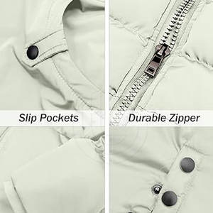 2025 Color sólido Casual mujer Parkas chaqueta acolchada ropa de calle nueva moda chaqueta acolchada a prueba de viento - Product Image 5