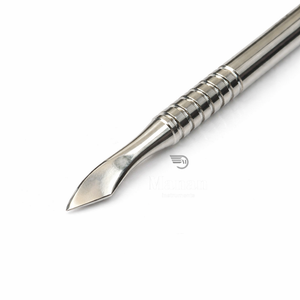 Empujador de Cutículas Profesional de Doble Punta, Acero Inoxidable, Agarre Antideslizante, Herramienta de Manicura y Pedicura para el Cuidado de las Uñas - Product Image 3